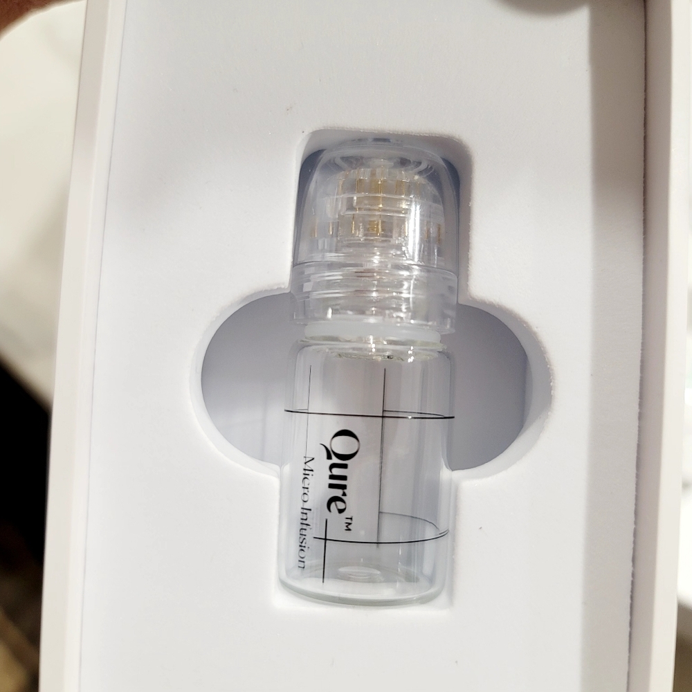 New Qure Skincare Micro-Infusion System 2 Month Supply Dark Spots Glass Skin - Picture 15 of 17